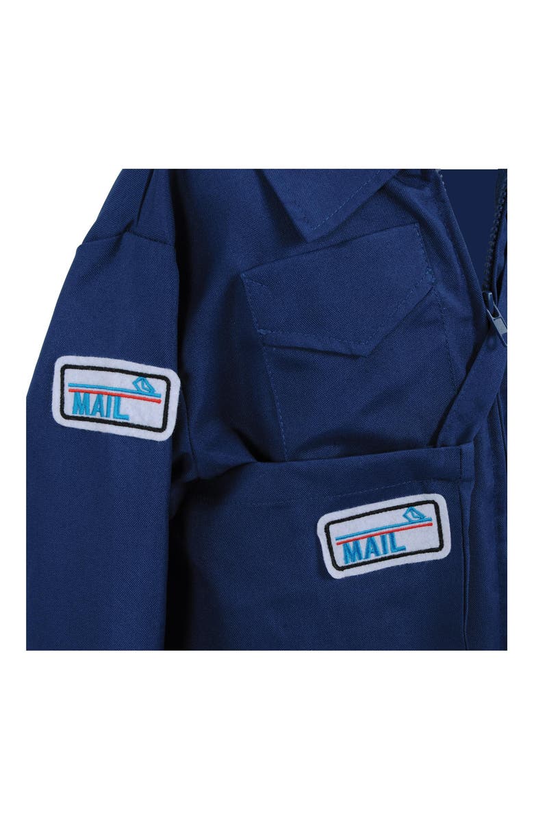 Kaplan Early Learning Company Mail Carrier Garment Career Dress Up, Alternate, color, Blue
