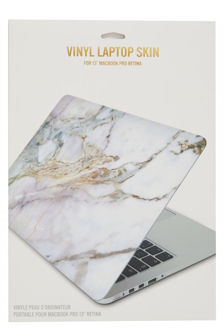 Gemstone Marble 13-Inch Macbook Skin, Main, color, MULTI