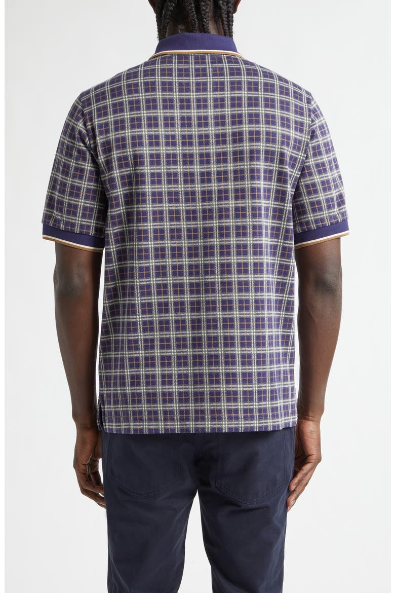 Pelham Tipped Check Polo, Alternate, color, PILOT BLUE CHECK