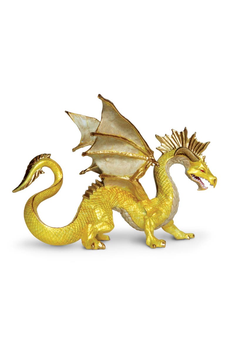 Golden Dragon Figurine, Main, color, NO COLOR