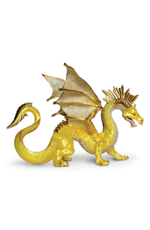 Golden Dragon Figurine