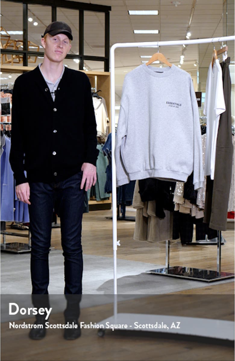 Cotton Blend Fleece Graphic Sweatshirt, sales video thumbnail