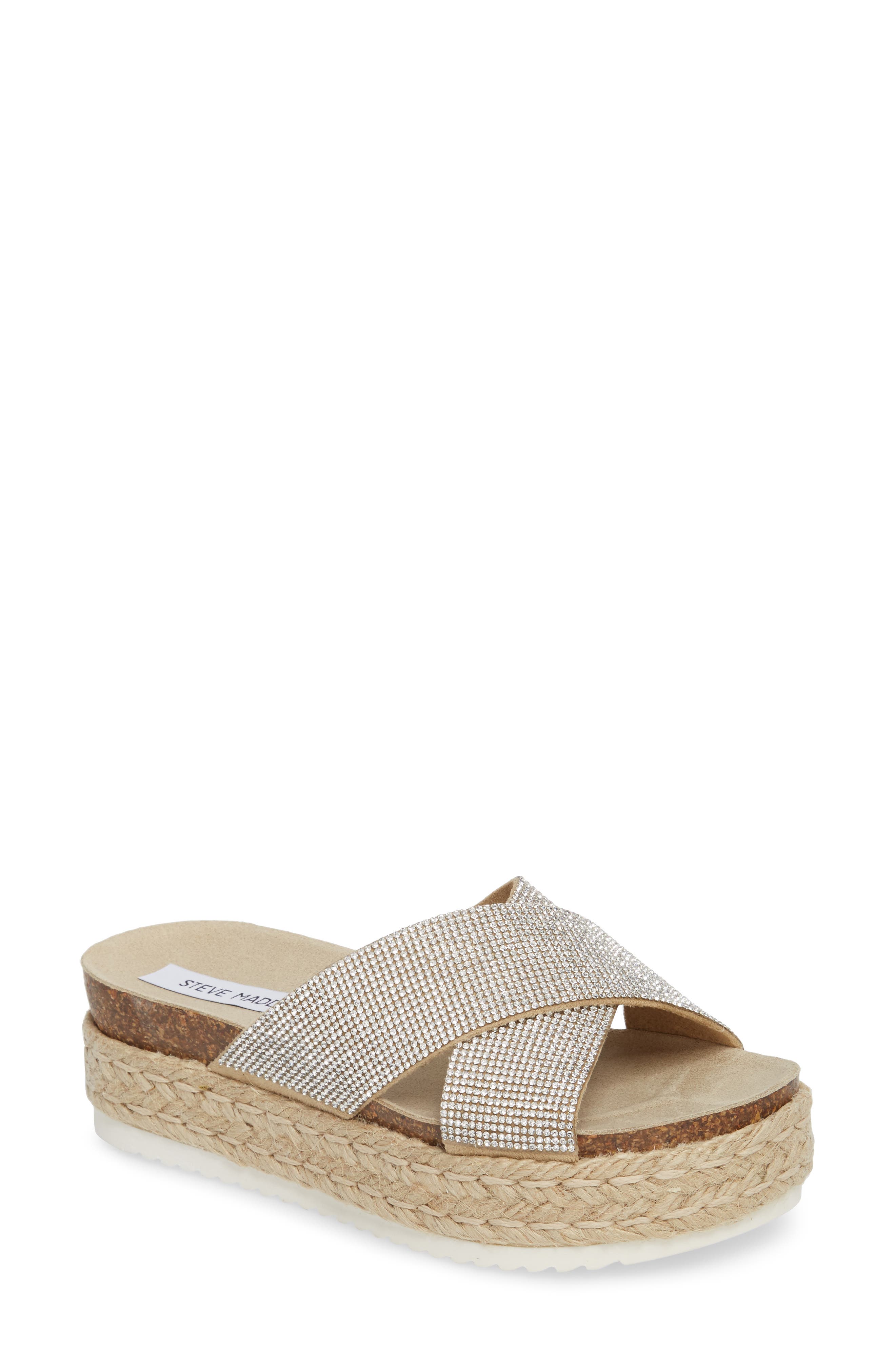 Steve Madden Arran-R Platform Espadrille Sandal, Main, color, 
