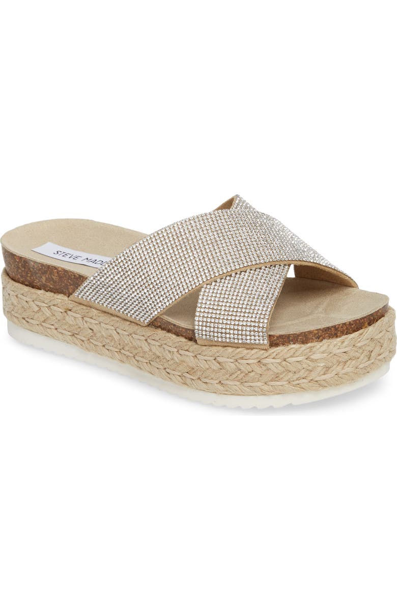 Steve Madden Arran-R Platform Espadrille Sandal, Main, color,