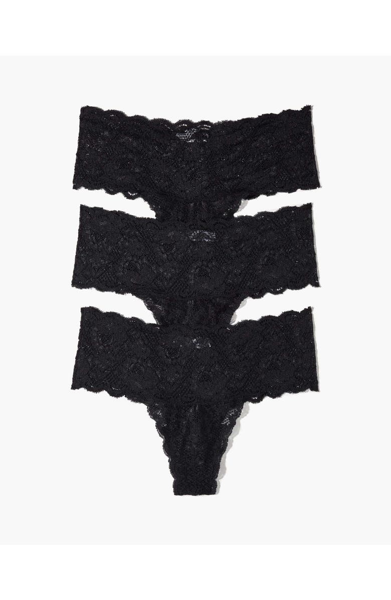 Cosabella Nsn Comfie Thongs 3Pk, Main, color, Black