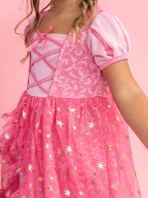 Rufflebutts Princess Dress-up Corset Nightgown In Pink