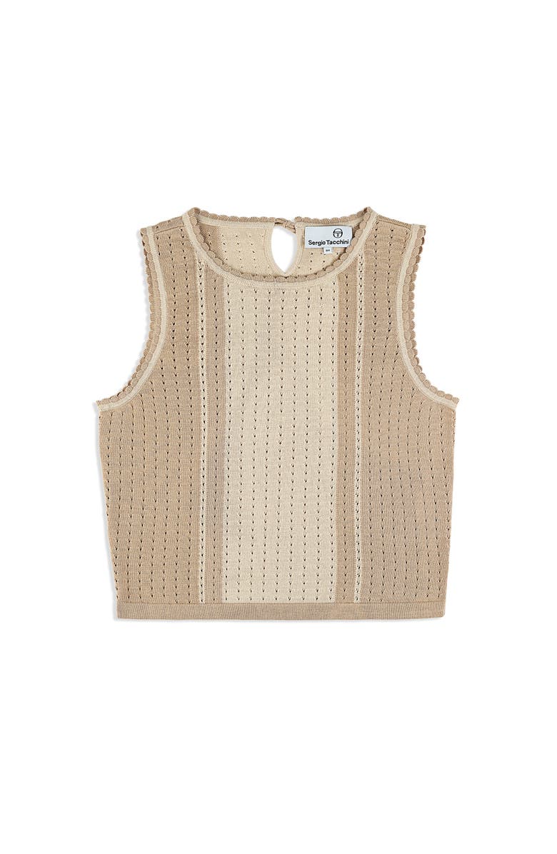 Sergio Tacchini Zola Knit Top, Alternate, color, Humus