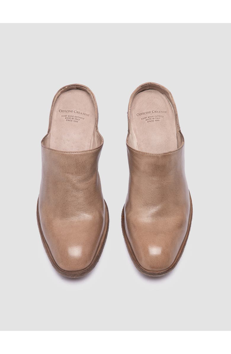 Officine Creative Sydne 012 Leather Slide, Alternate, color, Taupe