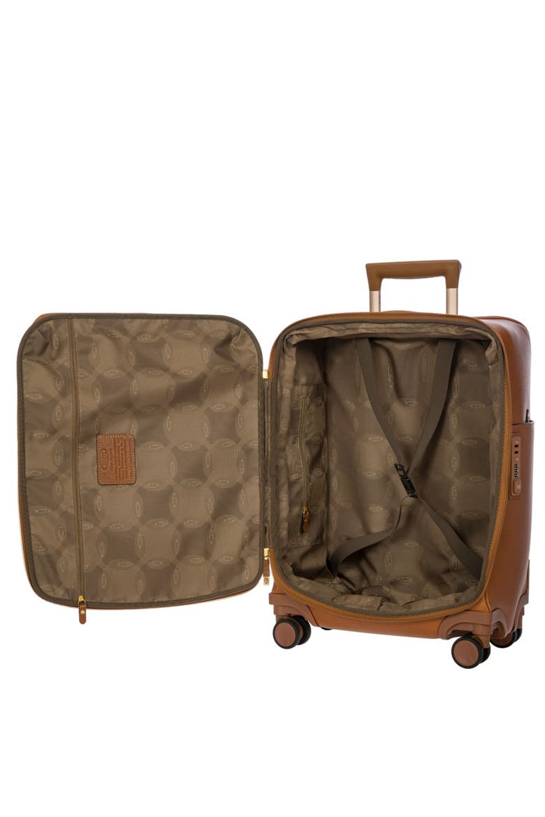Life Pelle Softside 21" Carry On Spinner Luggage, Alternate, color, Cognac