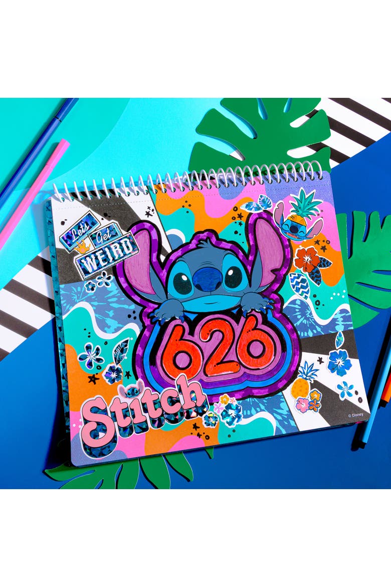 Disney Stitch Color & Collage Set, Alternate, color, Multicolored