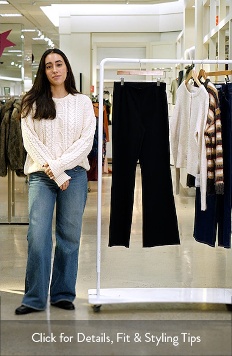 High Waist Flare Pants, sales video thumbnail