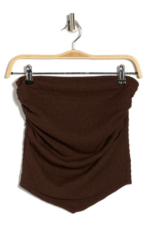 Ruched Tube Top
