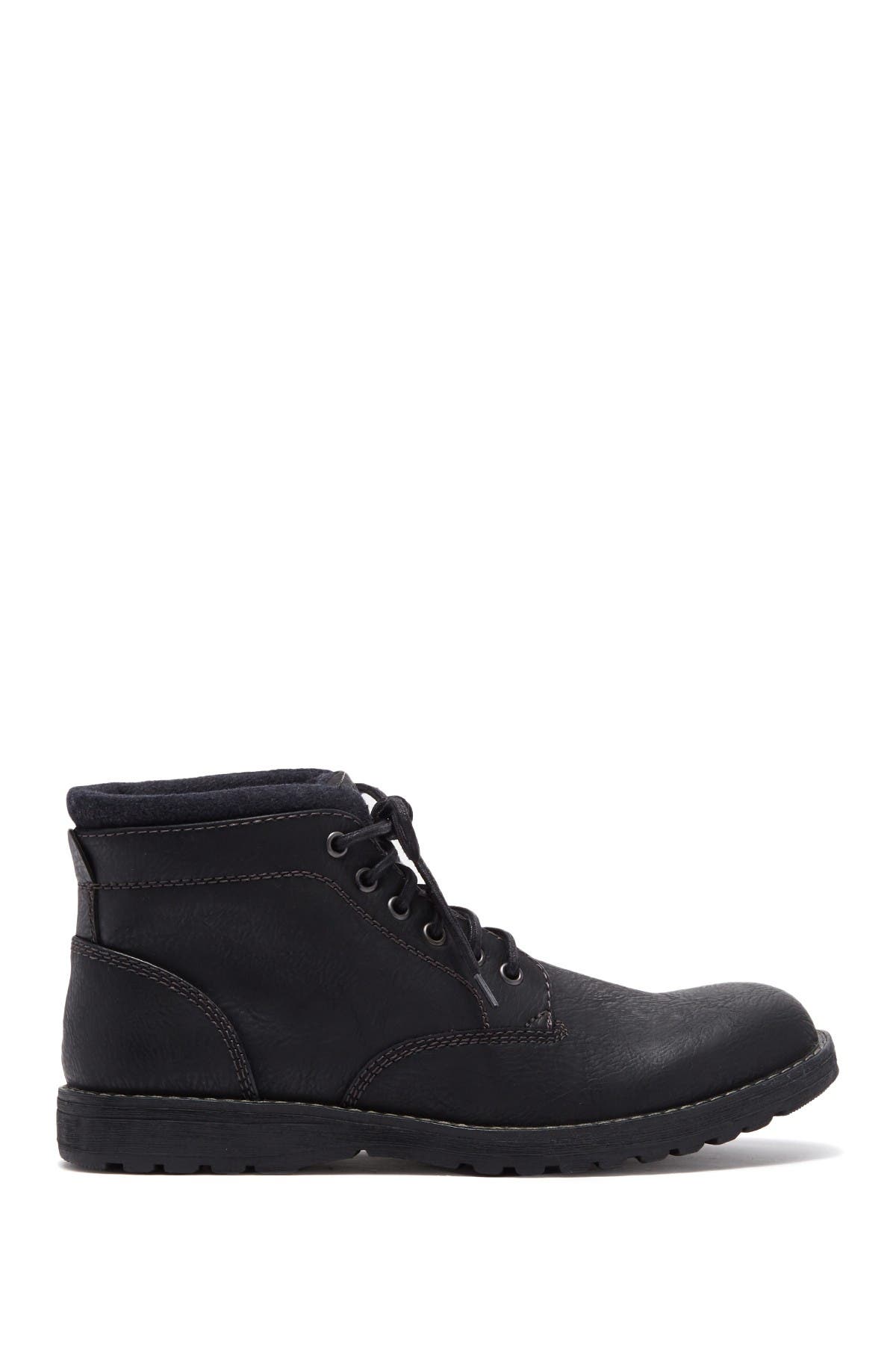Eastland Finn Plain Toe Boot, Alternate, color, Black