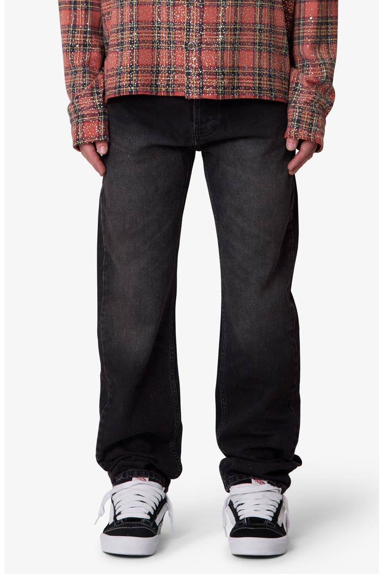 Straight Leg Jeans, Alternate, color, WESTERN BLACK