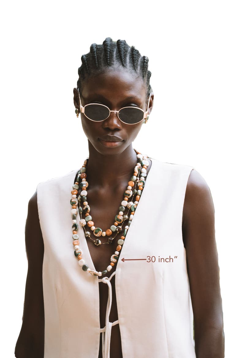 Earth Collection - Namib Necklace - 30'', Alternate, color, Multi