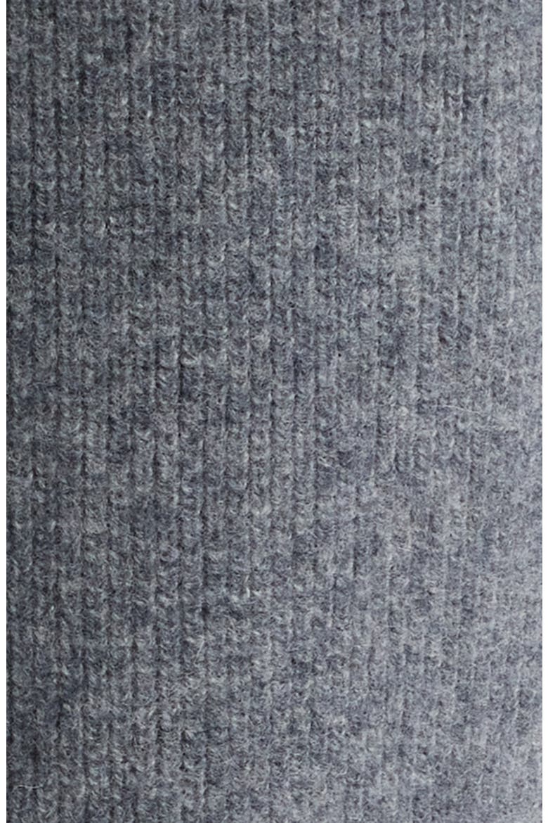 Wide Leg Knit Wool Drawstring Pants, Alternate, color, GUNMETAL