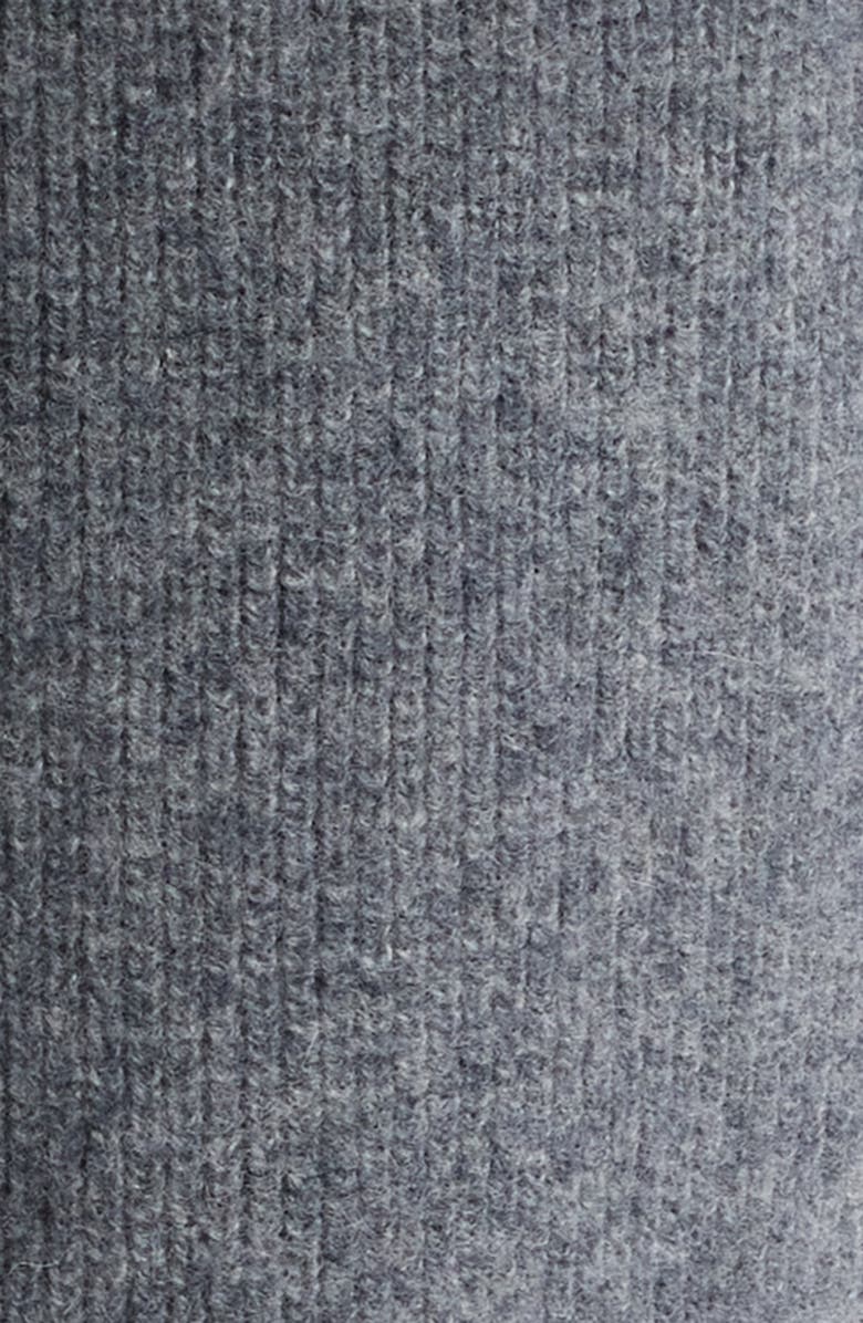 KROST Wide Leg Knit Wool Drawstring Pants, Alternate, color, Gunmetal