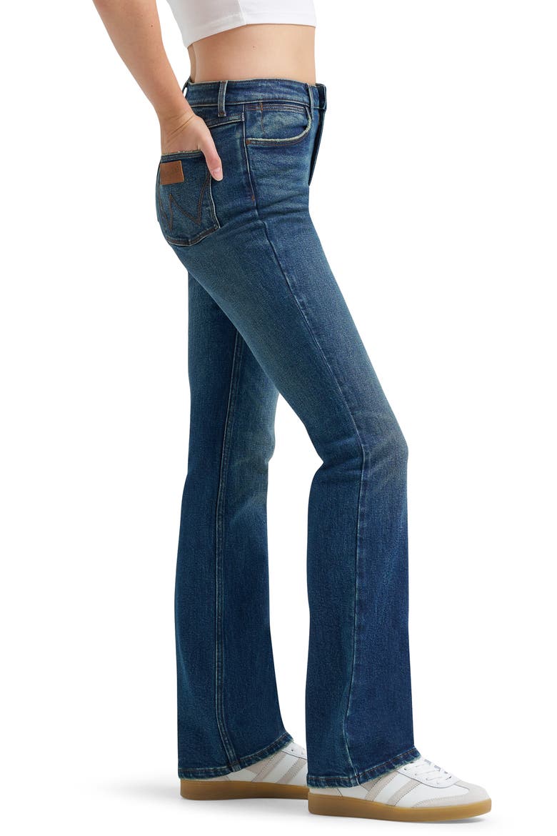 High Waist Bootcut Jeans, Alternate, color, STARRY NIGHT