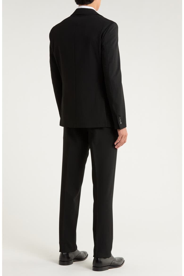 Slim Fit Suit, Alternate, color, BLACK
