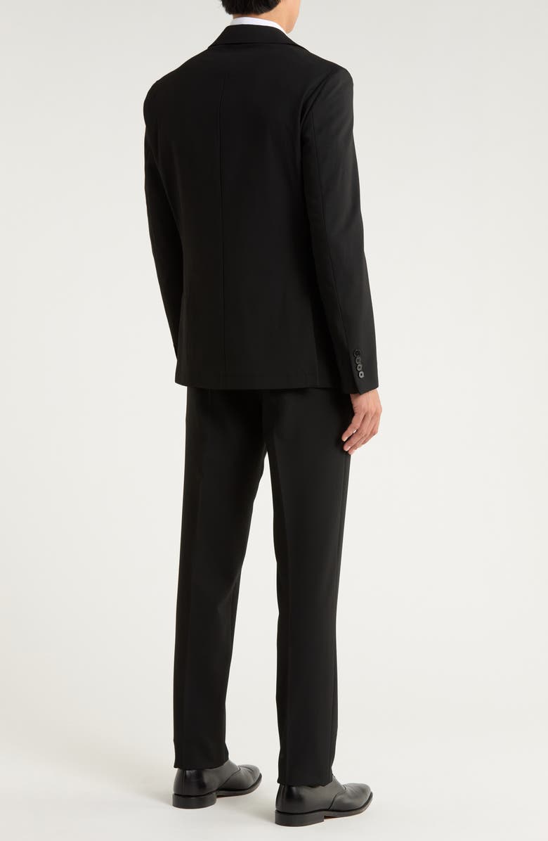 Calvin Klein Slim Fit Suit, Alternate, color, Black