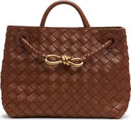 Bottega Veneta Small Andiamo Intrecciato Shoulder Bag