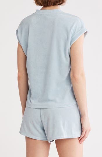 Terry Short Sleeve Top