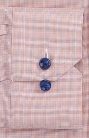 Eton Contemporary Fit Houndstooth Dress Shirt