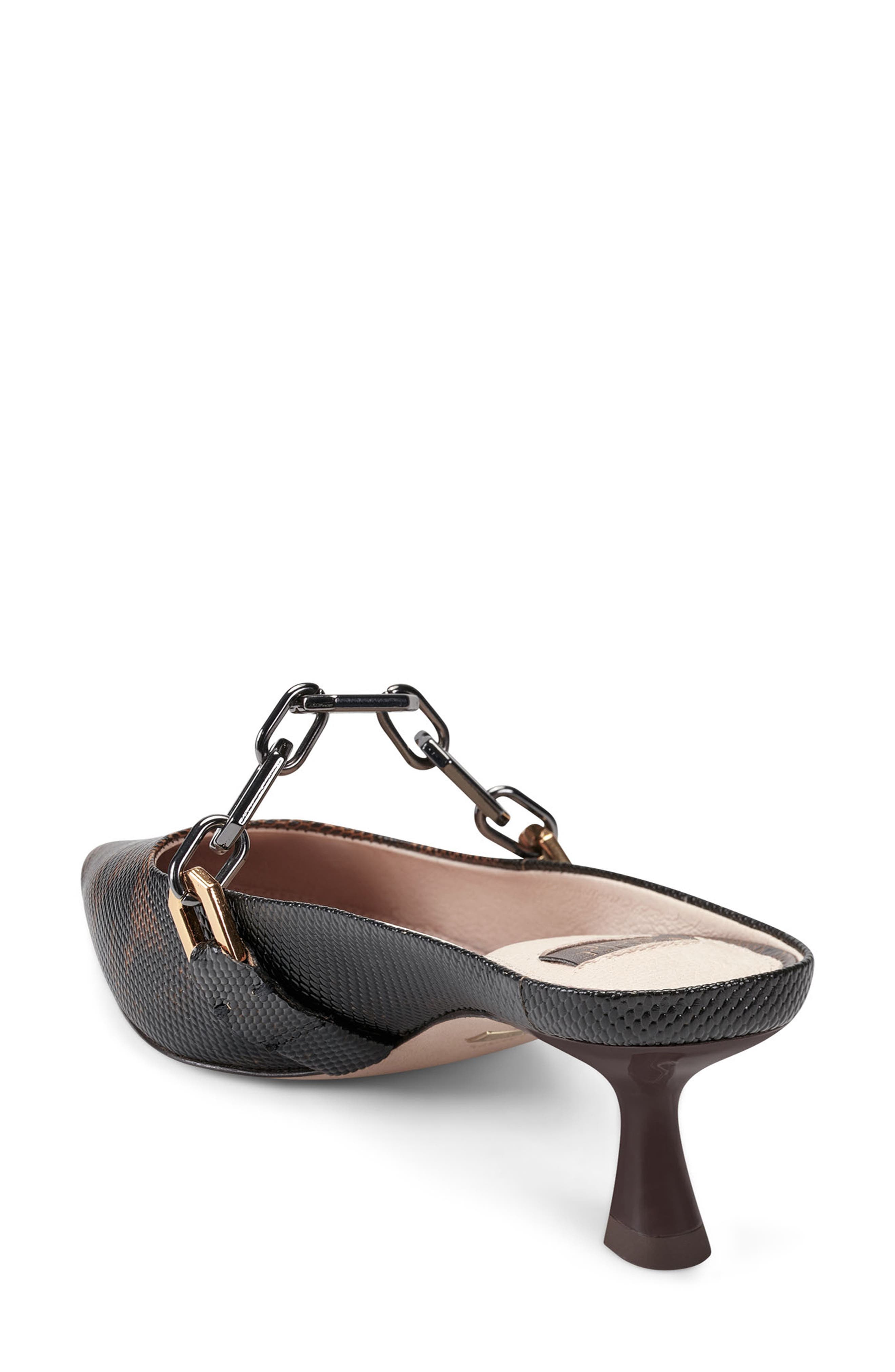 Fionnah Mule, Alternate, color, DARK BREW MULTI LEATHER