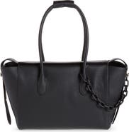 Sacai Lock Leather Shoulder Bag