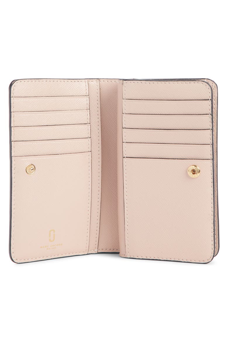 Snapshot Leather Compact Wallet, Alternate, color, DUST MULTI