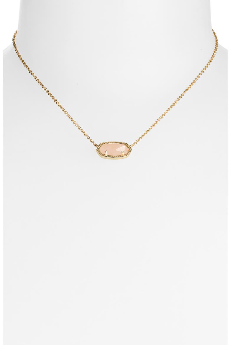 Elisa Necklace, Alternate, color, ROSE QUARTZ