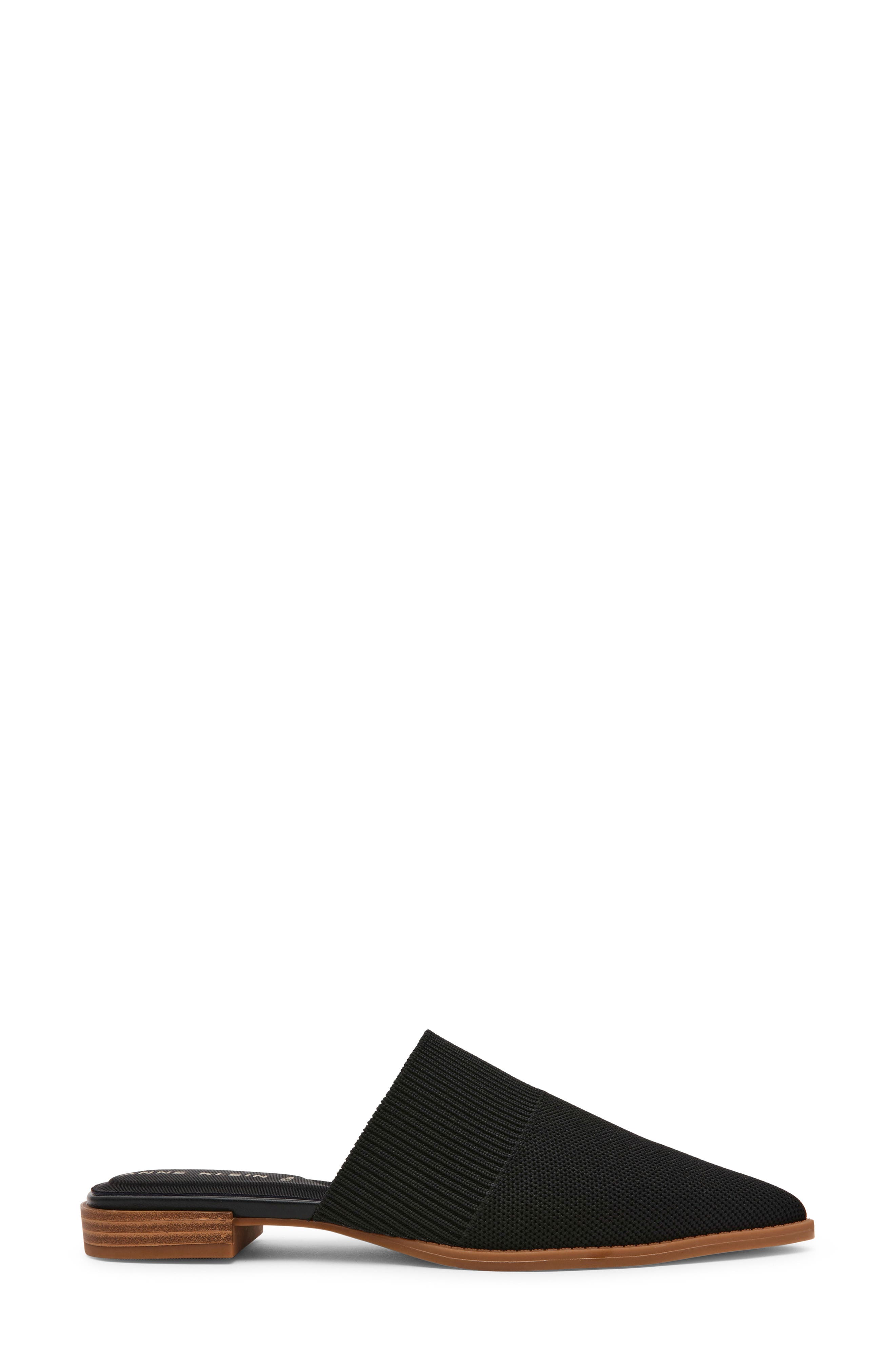 Anne Klein Vassar Mule, Alternate, color, Black Knit