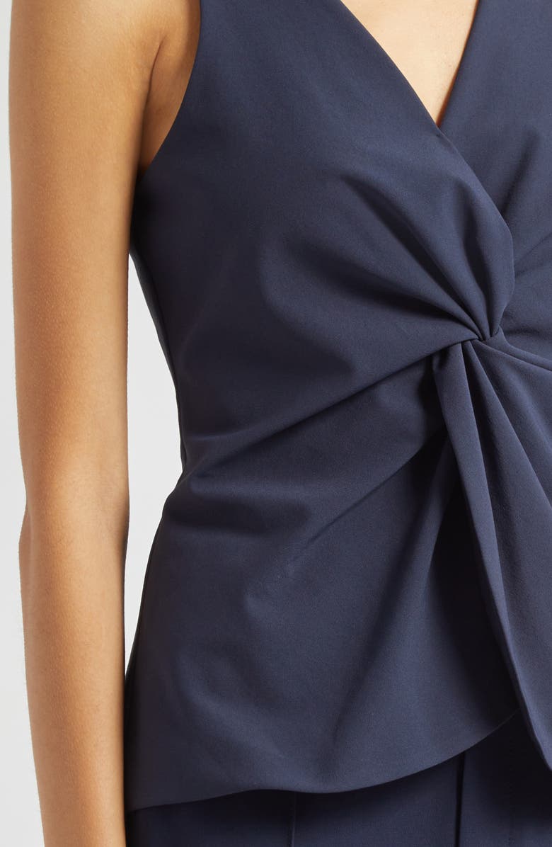 Cinq à Sept Kenna Twist Sleeveless Top, Alternate, color,