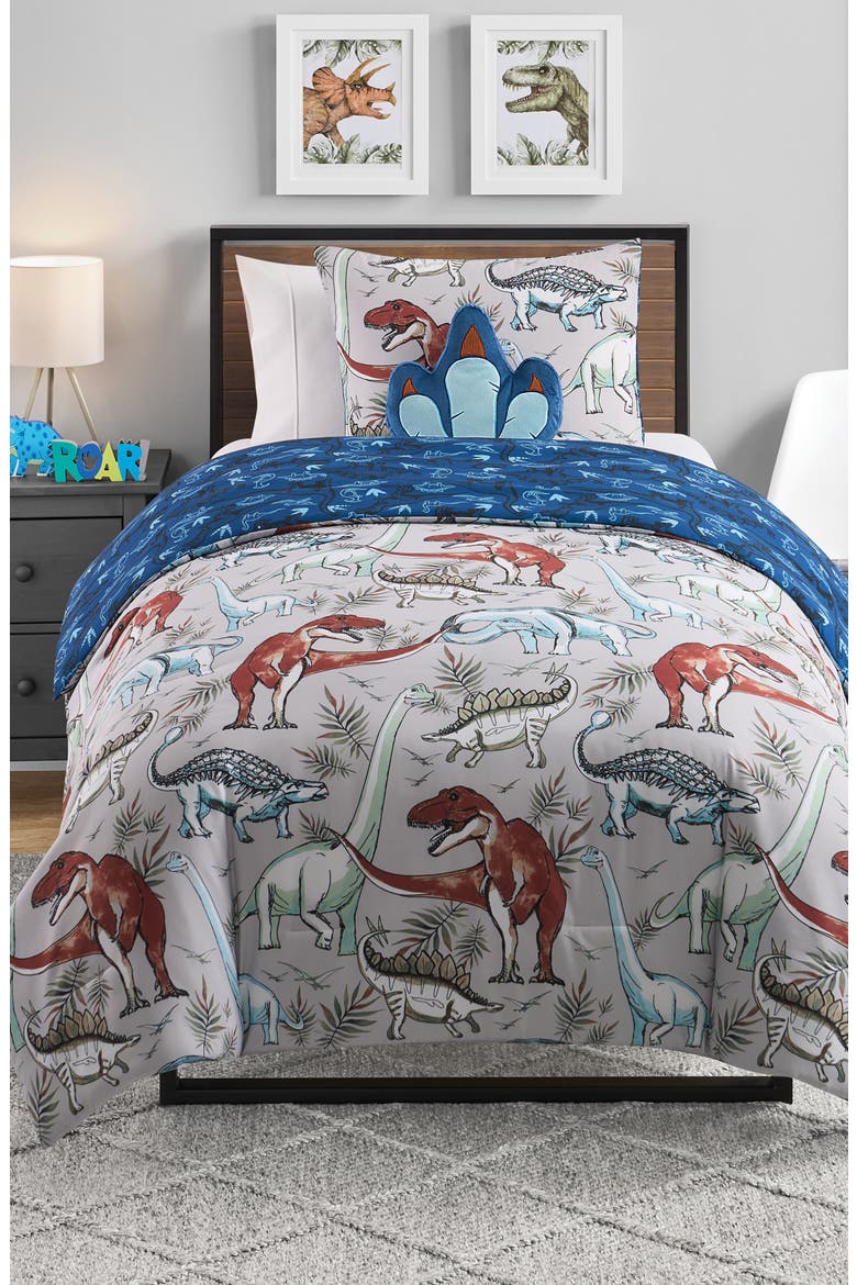Paris 3-Piece Comforter Set, Alternate, color, GREY MULTI