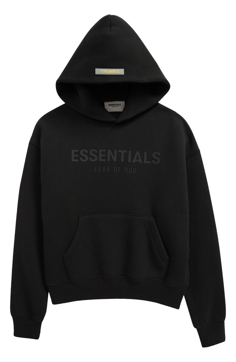 PacSun Fear of God Kids' Essentials Logo Hooded Sweatshirt, Main, color, 