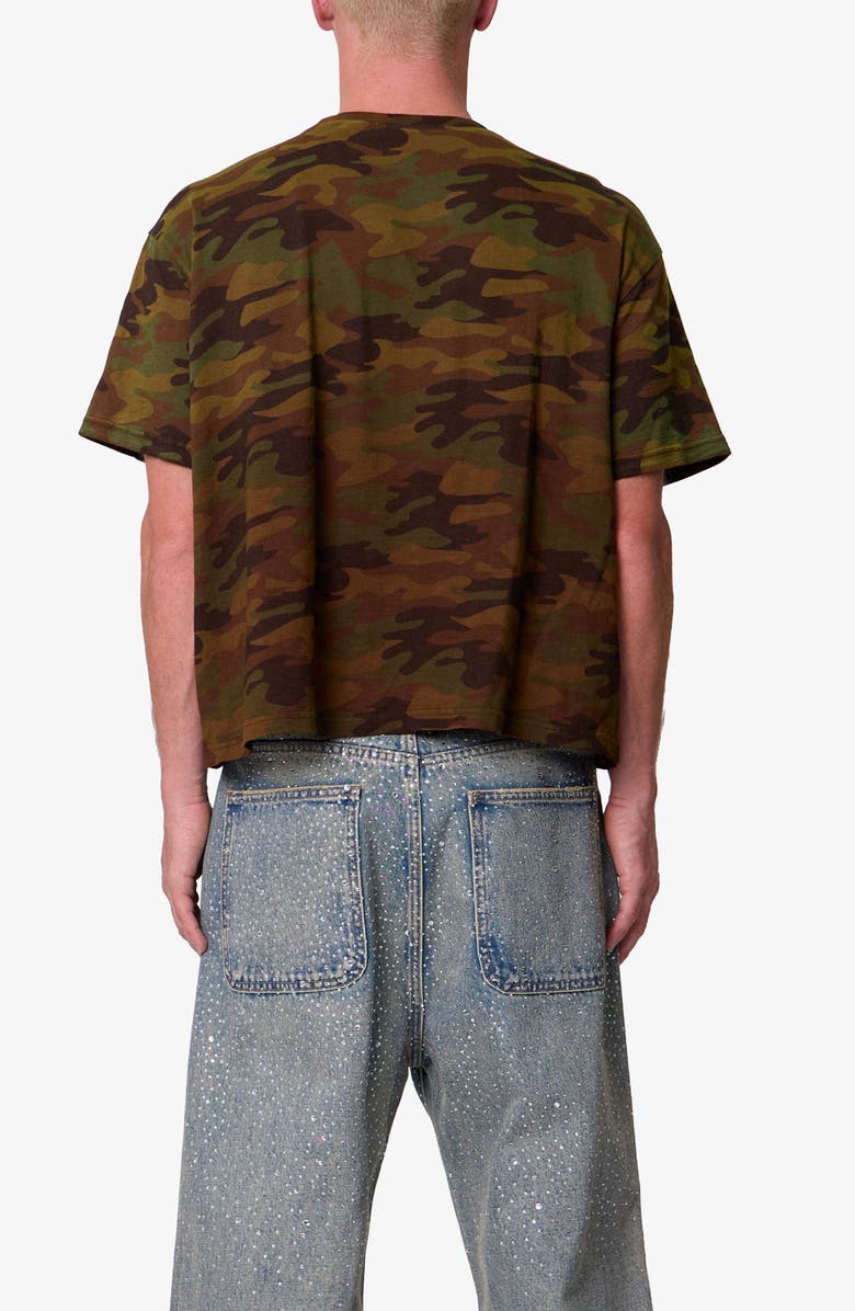 mnml Camo Print Slub T-Shirt, Alternate, color, Camo