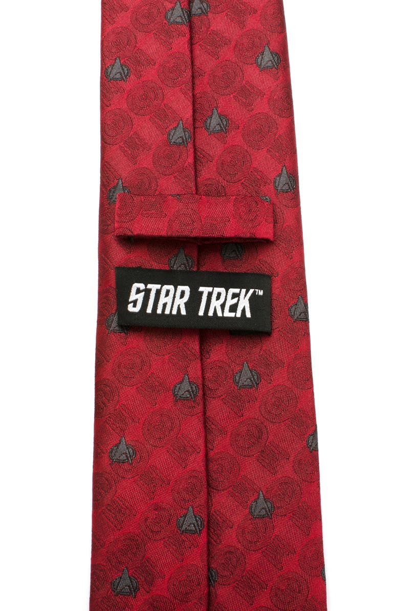 Cufflinks, Inc. Star Trek TNG Delta Shield Silk Tie, Alternate, color, 
