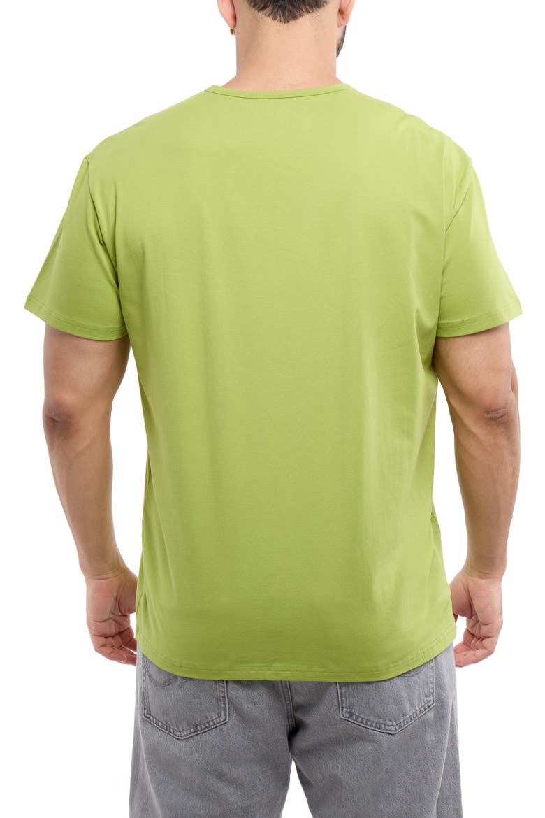 Flex Crewneck T-Shirt, Alternate, color, MOSS