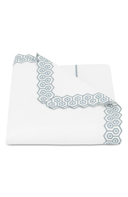 Matouk Felix 600 Thread Count Cotton Percale Duvet Cover