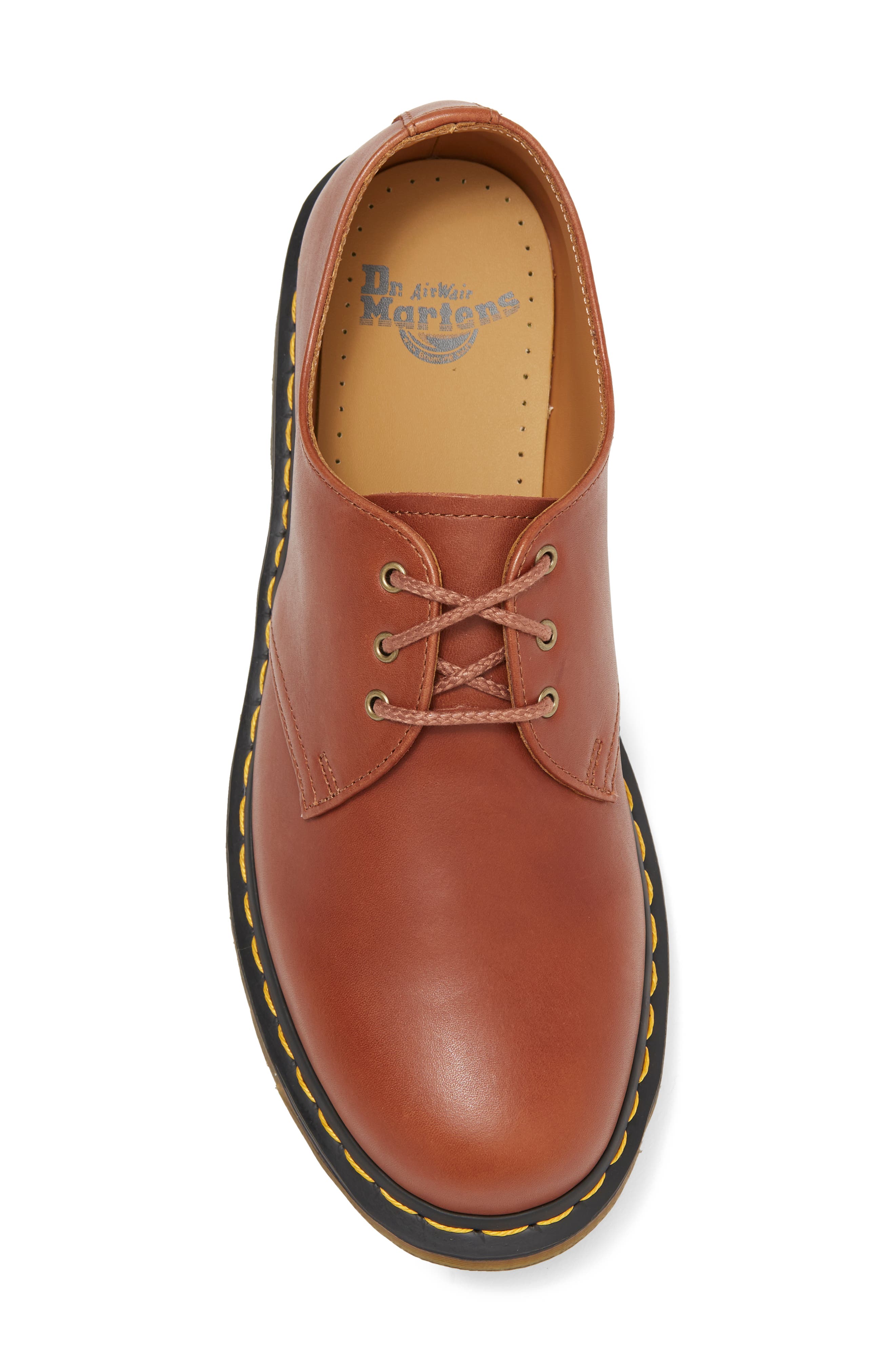 1461 Derby, Alternate, color, SADDLE TAN CARRARA