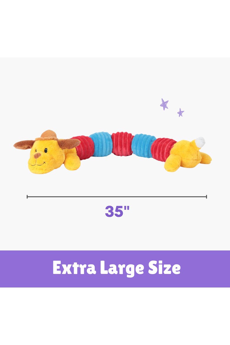 Dogapillar, 35 Inch Dog Toy, Alternate, color, Multicolored