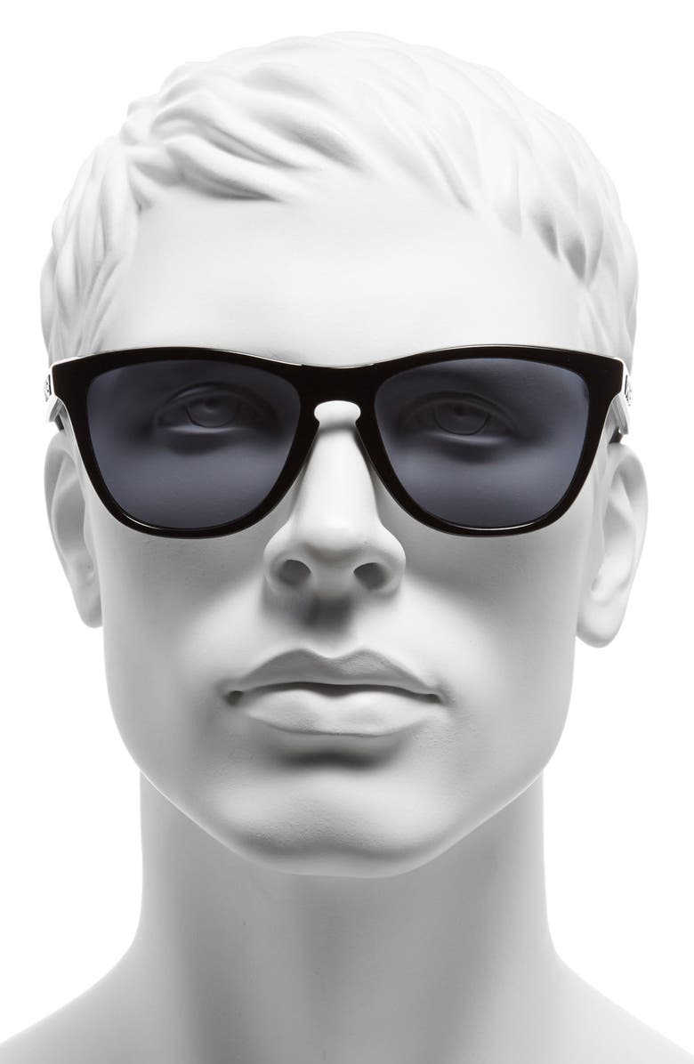 Oakley Sunglasses, Alternate, color, Polished Black/ Grey