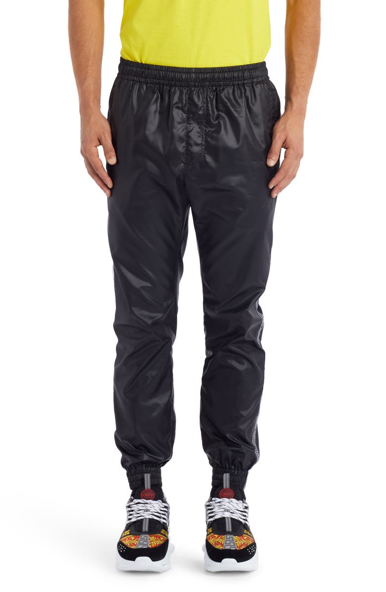 Versace Nylon Track Pants, Main, color, 