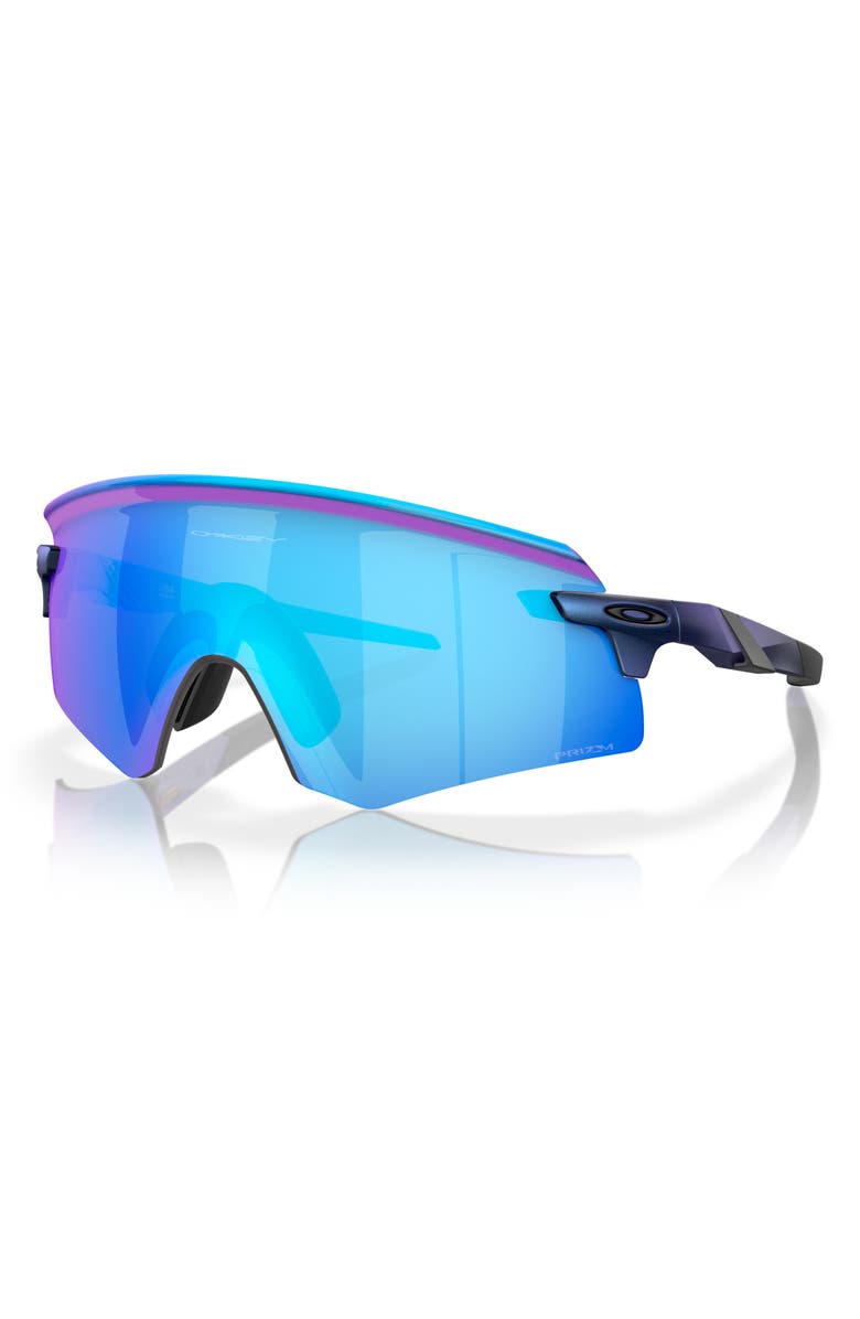 Oakley Encoder Prizm<sup>™</sup> 136mm Rimless Wrap Shield Sunglasses, Alternate, color, 