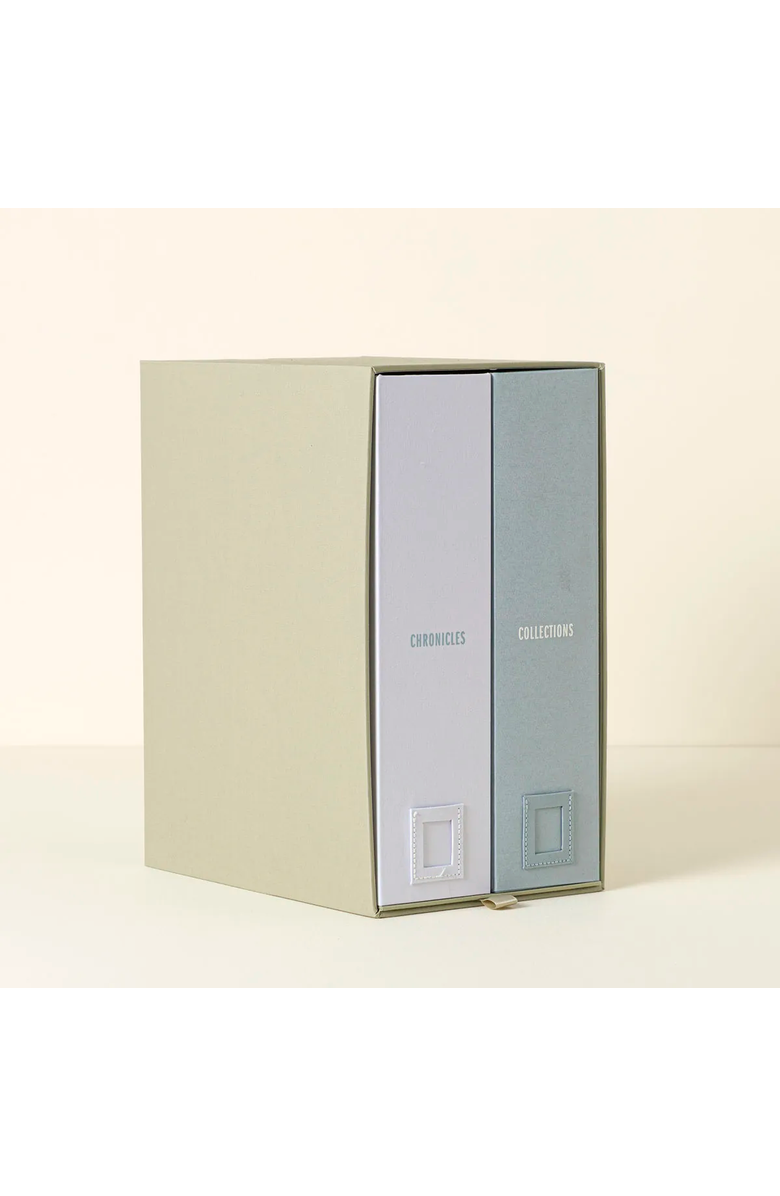 Uncommon Goods Baby Keepsake Library by Savor, Alternate, color, Blue