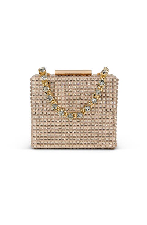 Serenity Crystal Box Clutch