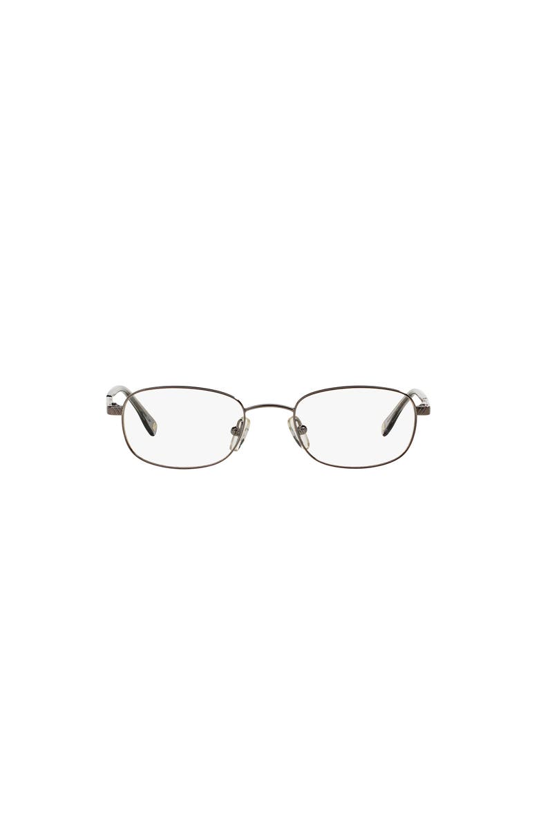 Brooks Brothers 50mm Oval optical glasses, Alternate, color, Grey