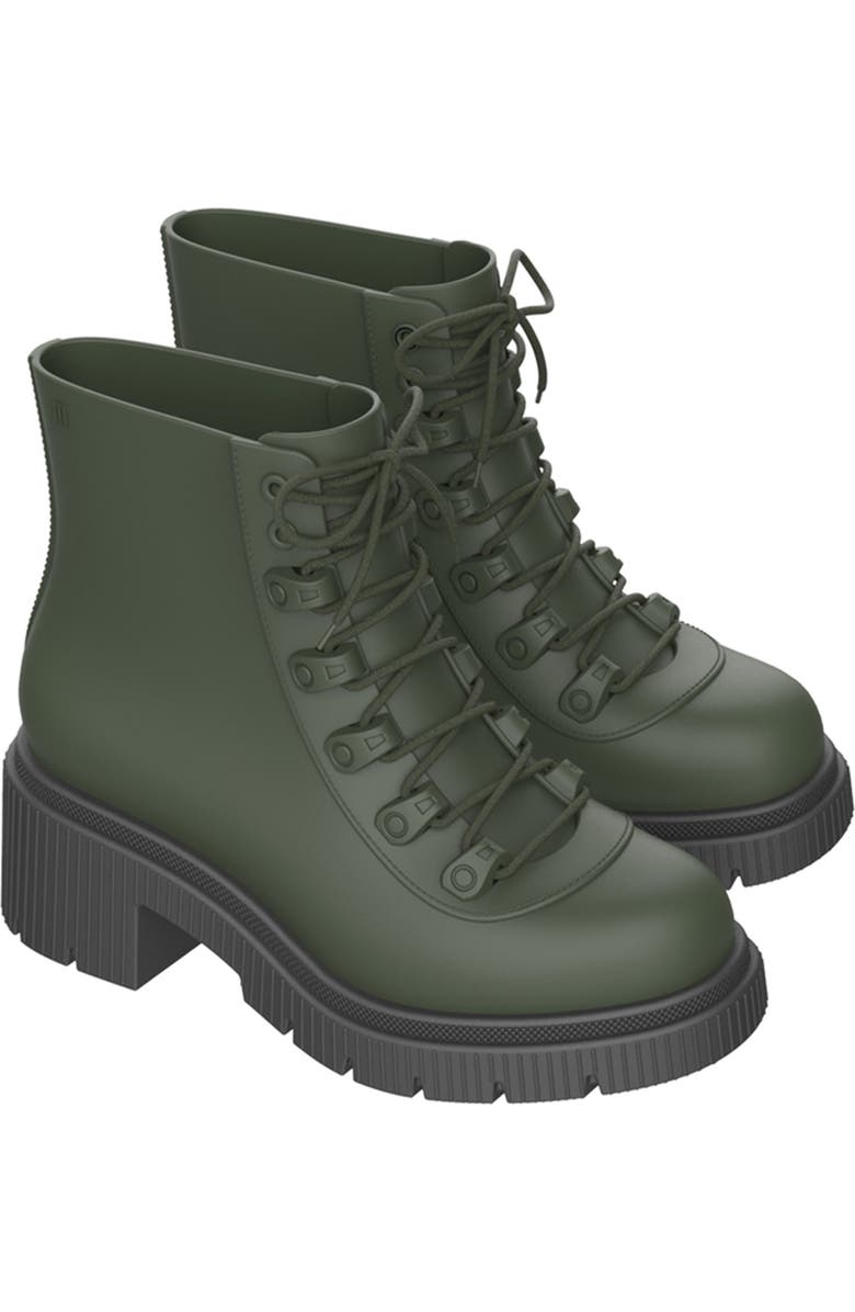 Melissa Cosmo Bootie, Main, color, Black/ Green