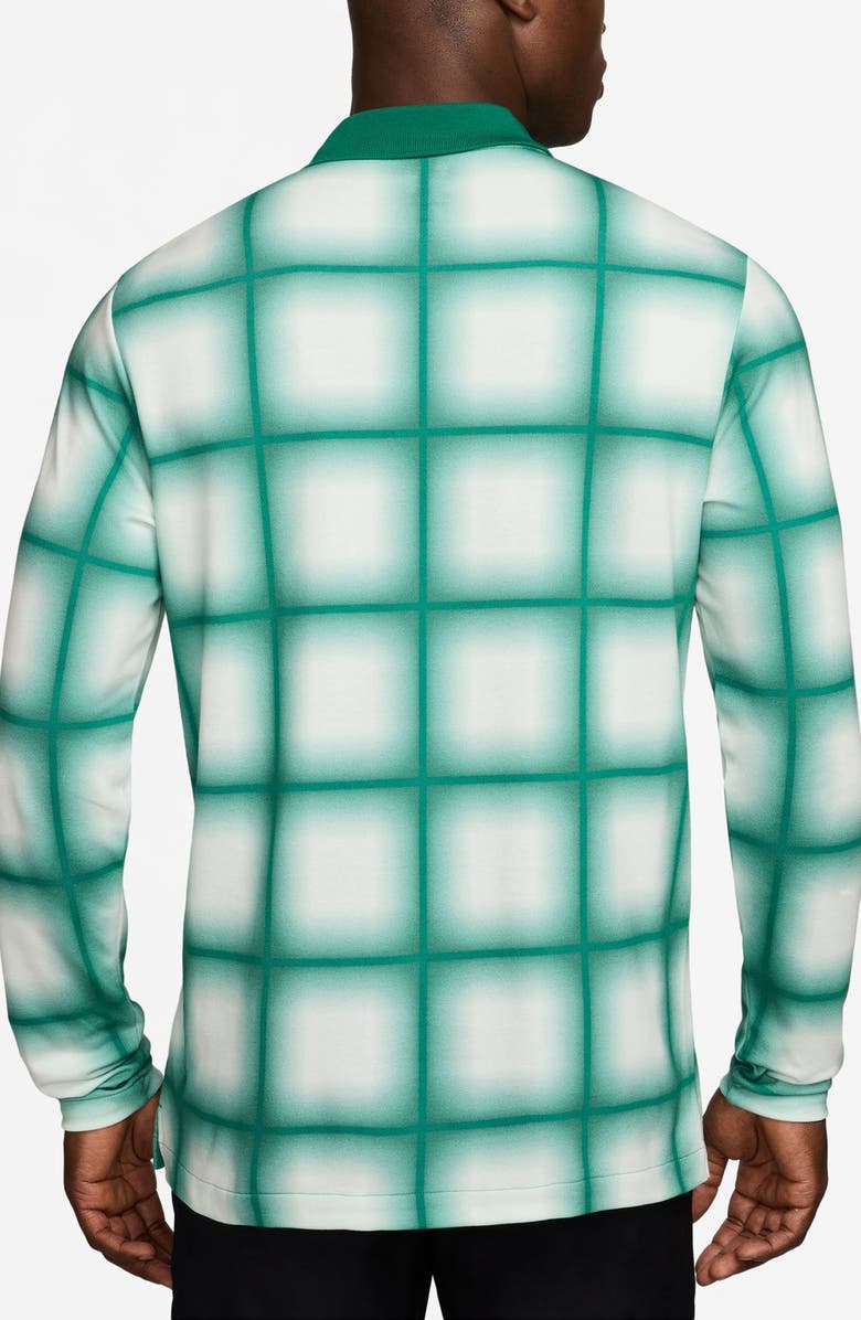 Nike Check Plaid Polo, Alternate, color, Malachite/ Malachite