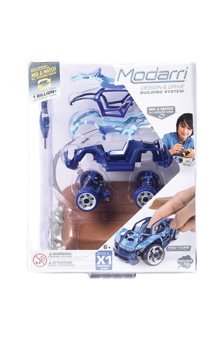 Modarri Midnight Camouflage Single Diy Design & Build Toy Car,Ages 6+, Main, color, Multicolored